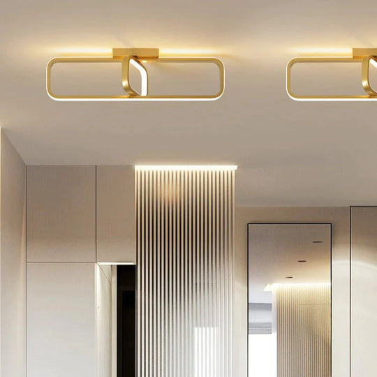 Lampe de chambre à coucher moderne simple créatif chaud maison étude salon lampe LED plafonnier
