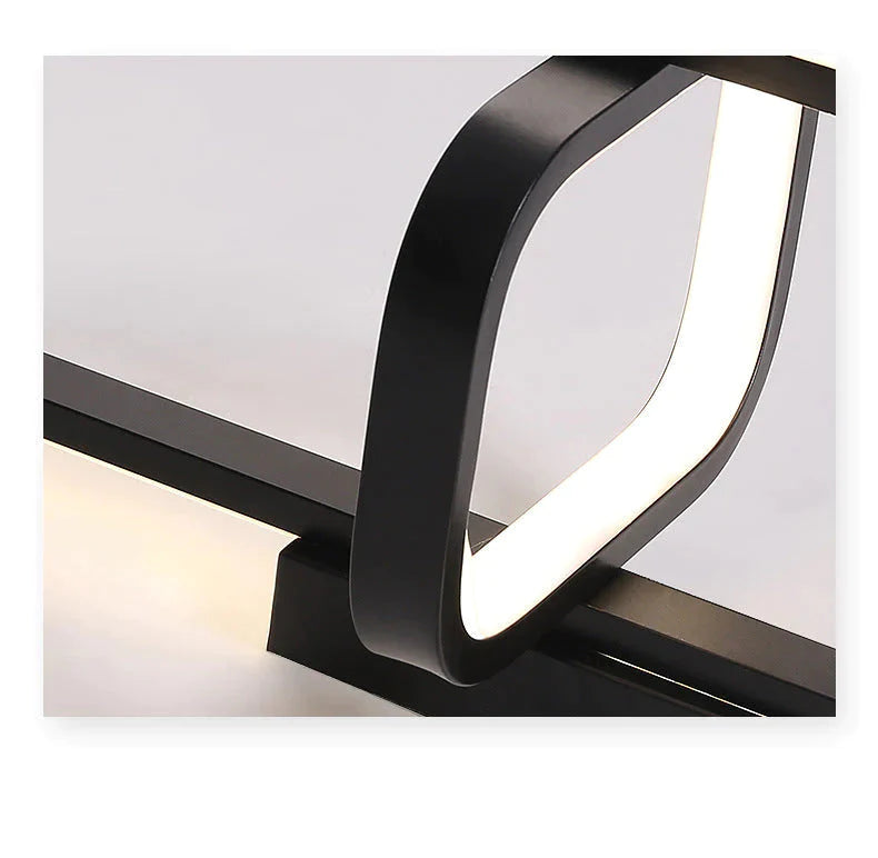 Lampe de chambre à coucher moderne simple créatif chaud maison étude salon lampe LED plafonnier