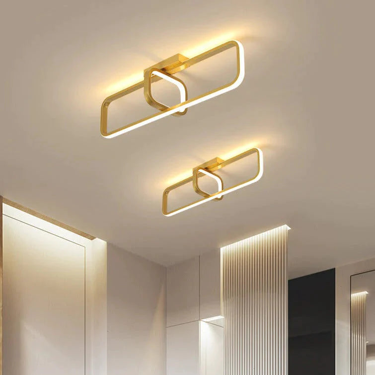 Lampe de chambre à coucher moderne simple créatif chaud maison étude salon lampe LED plafonnier