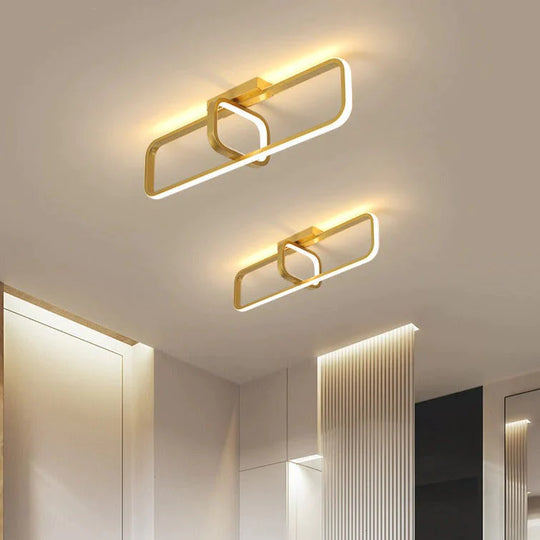 Lampe de chambre à coucher moderne simple créatif chaud maison étude salon lampe LED plafonnier