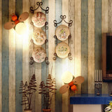Bee Shaped Child Room Sconce Lighting: Modern Metallic Wall Light With Cream Glass Shade In Yellow