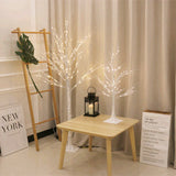 Birch Tree Lights Glow Led Christmas Simulation New Year Floor Lamps