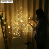 Birch Tree Lights Glow Tree Lights LED Christmas Simulation Tree New Year Lights Floor Lamps