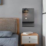 Black Metal Wall Mounted Led Modernist Light Fixture For Living Room