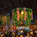 Black Metallic Warehouse Hanging Pendant - Ideal For Restaurants 1-Light Ceiling Fixture