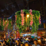 Black Metallic Warehouse Hanging Pendant - Ideal For Restaurants 1-Light Ceiling Fixture