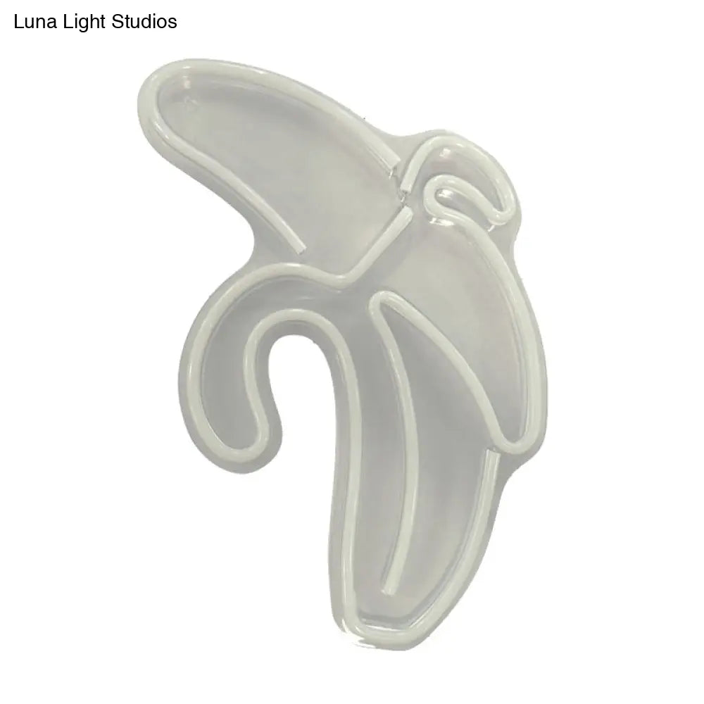 Cartoon Usb Neon Night Light For Living Room - Artistic Wall Lighting