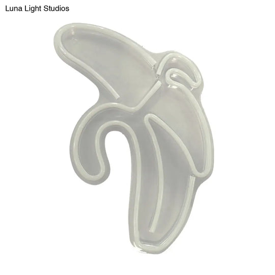 Cartoon Usb Neon Night Light For Living Room - Artistic Wall Lighting