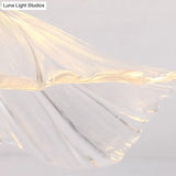 Classic Glass Ceiling Light Fixture W/ Brass Lamp Holder For Corridors