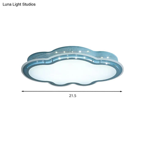 Cloud - Themed Led Flush Mount Ceiling Light For Kindergarten