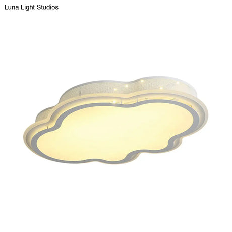 Cloud - Themed Led Flush Mount Ceiling Light For Kindergarten