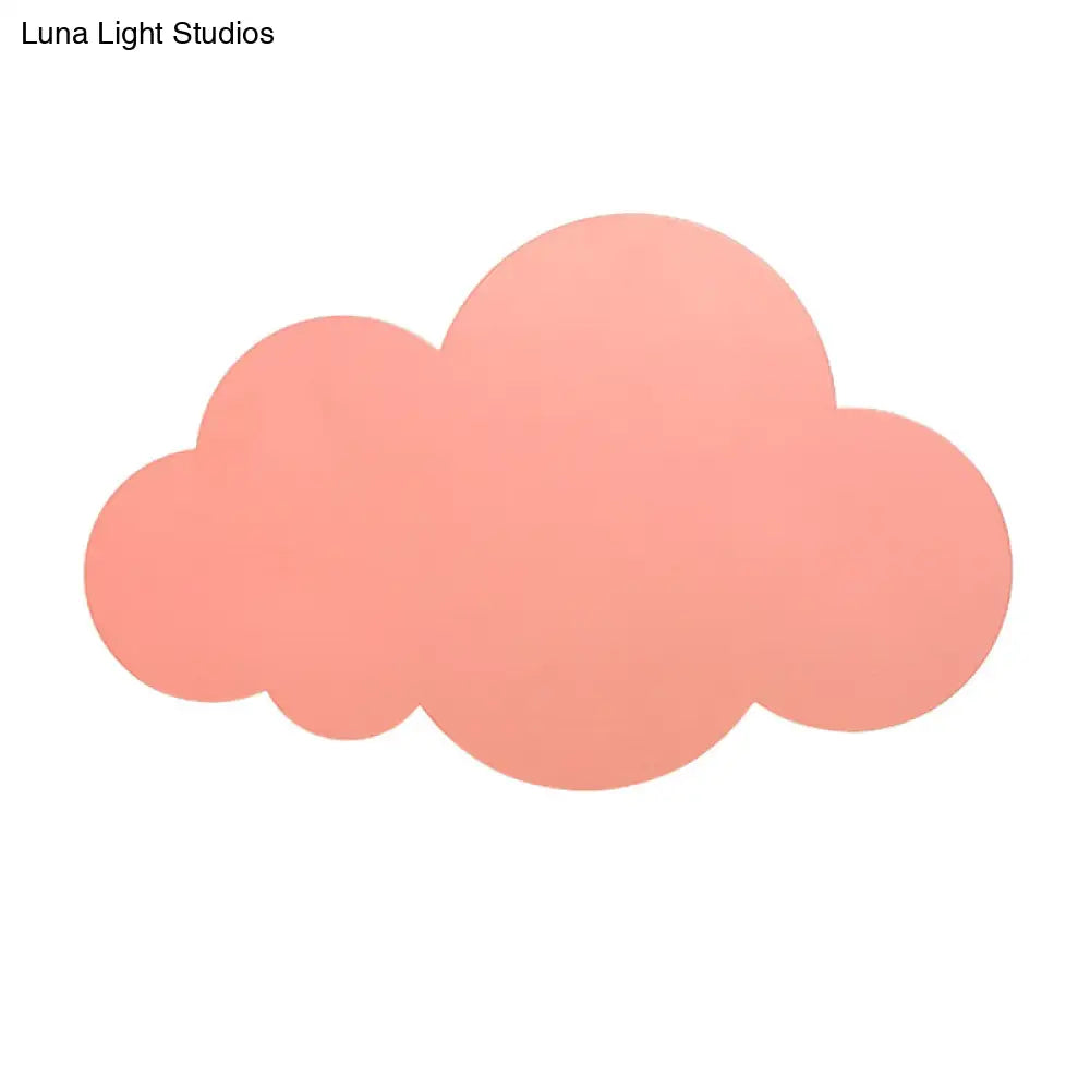 Colorful Cloud Macaroon Wall Light - Bedroom Acrylic Shade Lamp