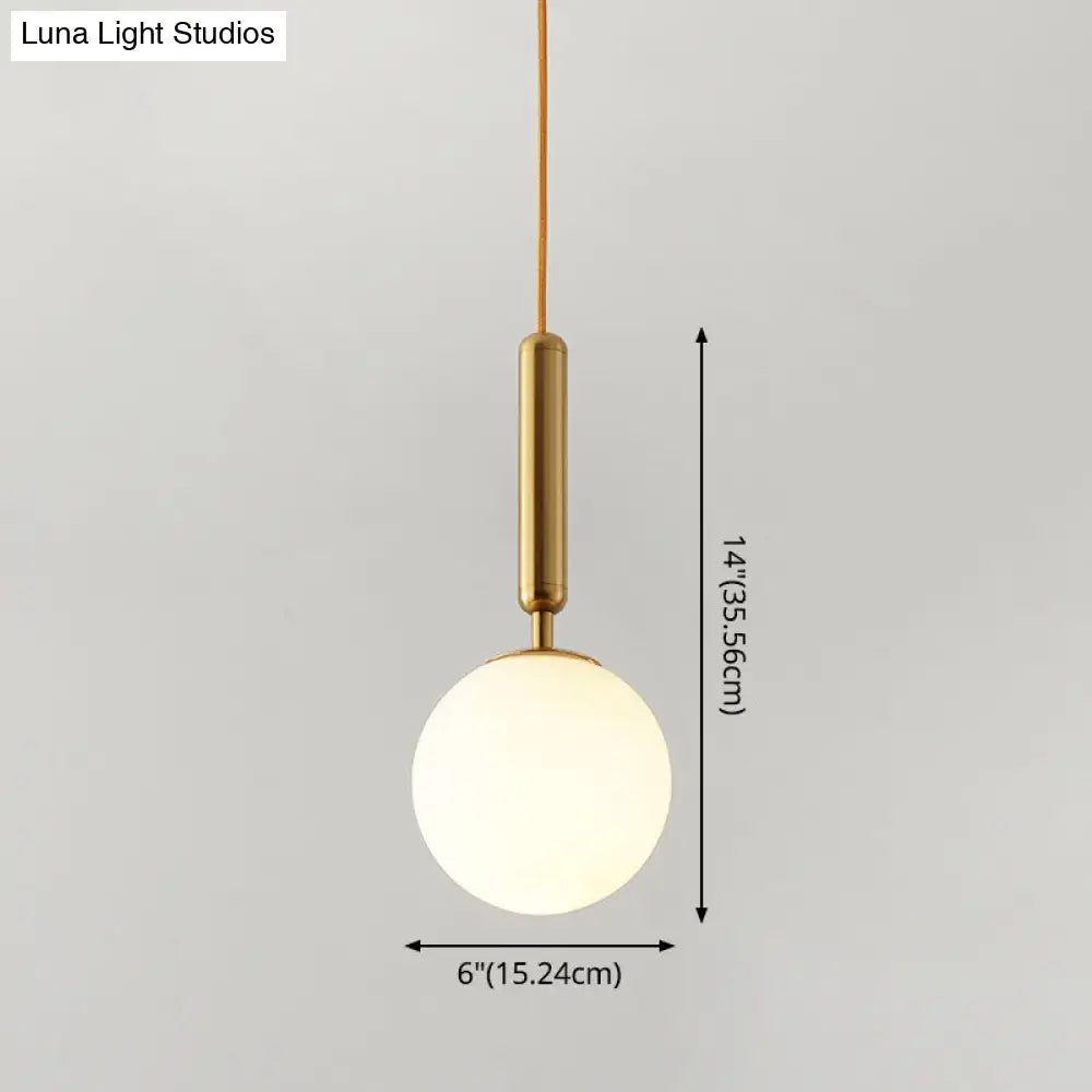 Contemporary Glass Pendant Light For Lounge