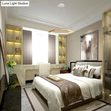 Contemporary Hexagonal Wood And Acrylic Pendant Chandelier With Led Lighting 16’/19.5’/23.5’ Wide