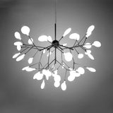 Contemporary Led Acrylic Chandelier Pendant Light For Living Room 220V-240V / 72 Negro