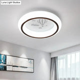 Contemporary Led Ceiling Lamp In White With Moon Deer And Hot Air Balloon Flush Light