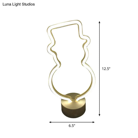 Contemporary Led Wall Night Light With Geometric White Design And Plastic Shade