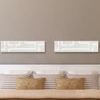 Contemporary Led Wall Sconce: 16/20.5 Wide Acrylic Rectangle - Warm/White Light For Bedroom White /