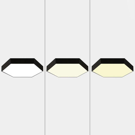 Contemporary Metal Honeycomb Led Flushmount Ceiling Light For Dining Room