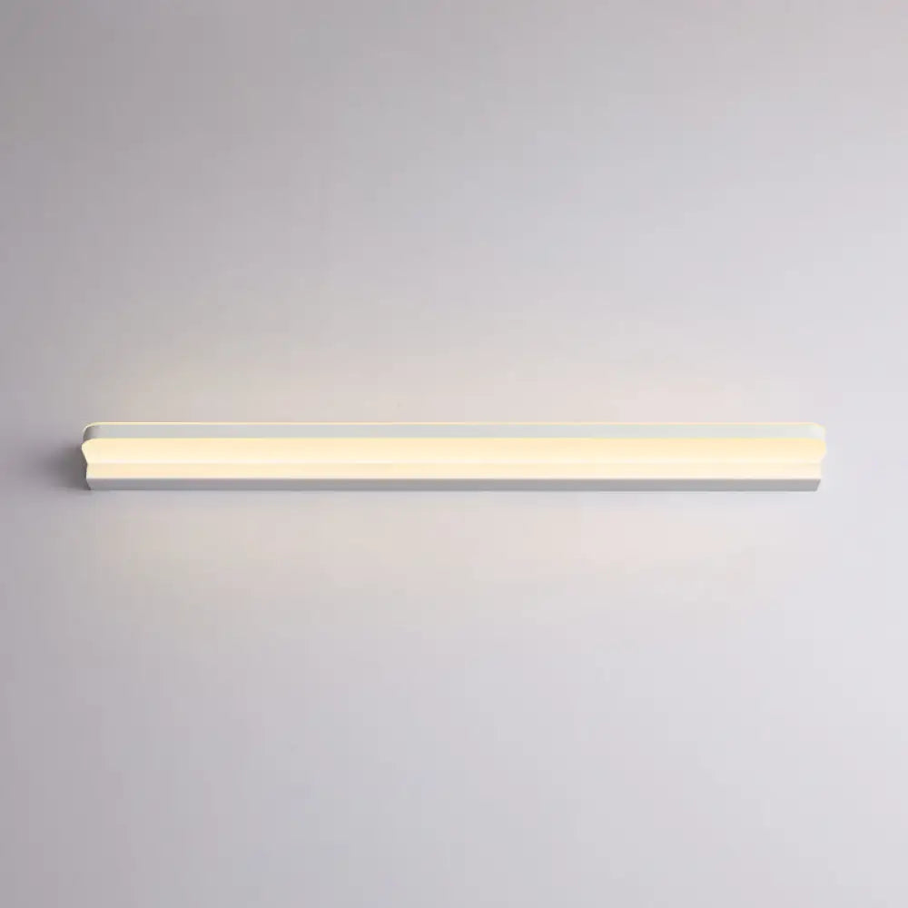 Contemporary Vanity Wall Lamp For Makeup - Bathroom Ambient Lighting White / 28 Warm