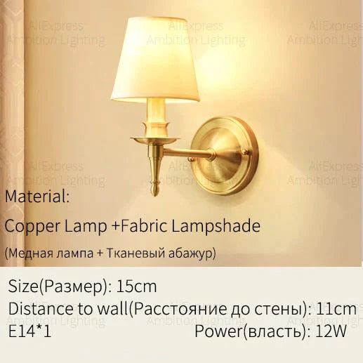Lustre rond en cuivre à 6 - 8 lumières pour chambre à coucher, cuisine, salle à manger, salon