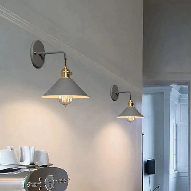 Copper Wall Lamp Nordic Lamp Macaron Wall Lamp Color Children’s Room Bedside Lamp Creative Personality Wall Lamp Copper