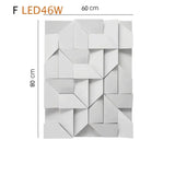 Creativ Indoor Outdoor Wall Lamp Geometric Art Lights Bedroom Living Room Staircase Background