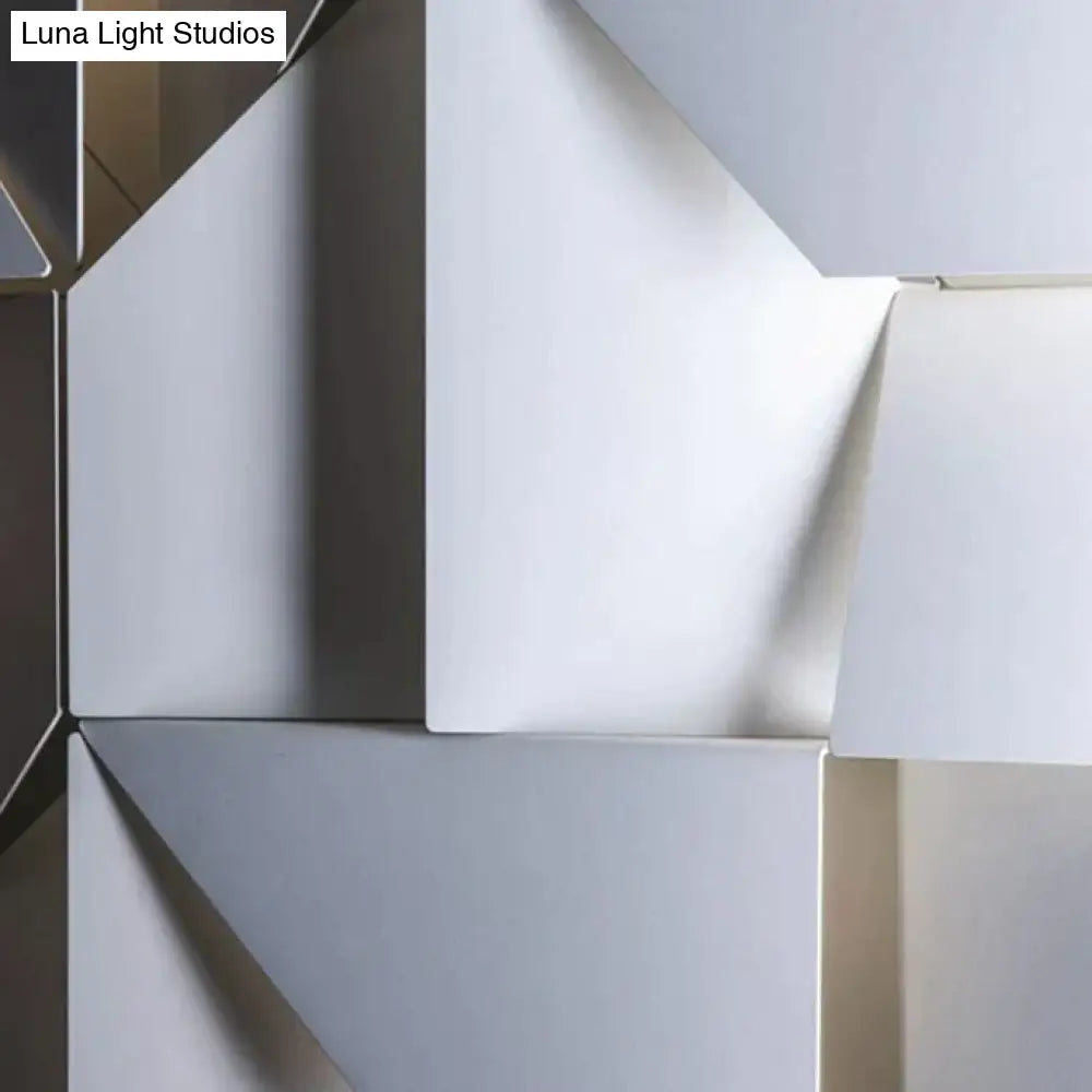 Creativ Indoor Outdoor Wall Lamp Geometric Art Lights Bedroom Living Room Staircase Background