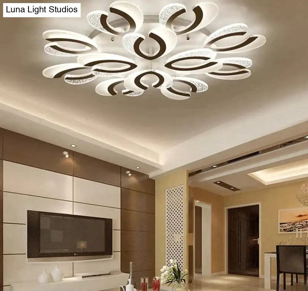 Creative Acrylic New Living Room Led Ceiling