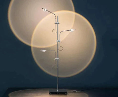 Creative Background Wall Sunset Atmosphere Lamp Floor Lamp Floor Lamps