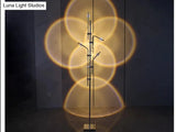 Creative Background Wall Sunset Atmosphere Lamp Floor Lamp Floor Lamps