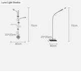 Creative Background Wall Sunset Atmosphere Lamp Floor Lamp Floor Lamps