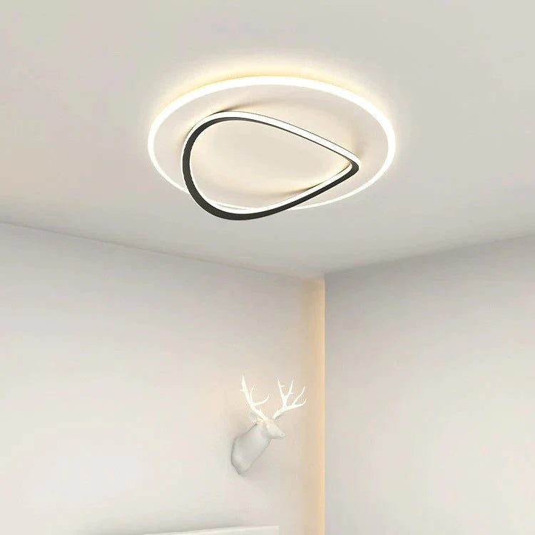 Creative Chambre Maître Lampe Minimaliste Ronde Minimaliste Restaurant Salle Maître Chambre Plafond Lampes Led Lampes
