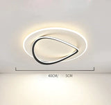 Creative Bedroom Master Lamp Minimalist Round Restaurant Room Ceiling Led Lamps