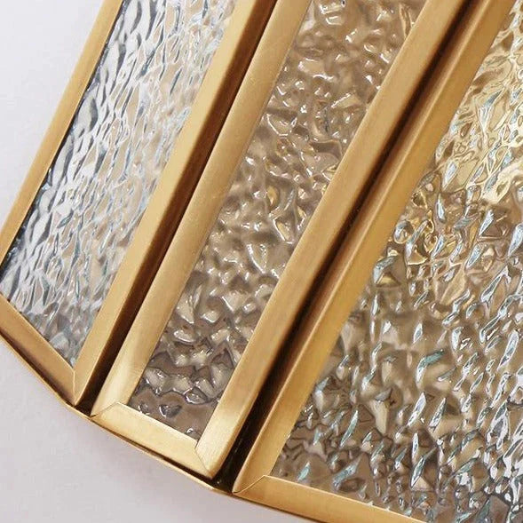 Lampe de chevet de style campagnard créatif Couloir Allée Applique murale en cuivre