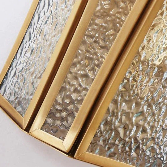 Lampe de chevet de style campagnard créatif Couloir Allée Applique murale en cuivre