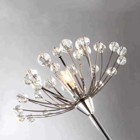 Dandelion Floor Lamp Ins Wind Minimalist Vertical Personality Living Room Bedroom Crystal Decorative
