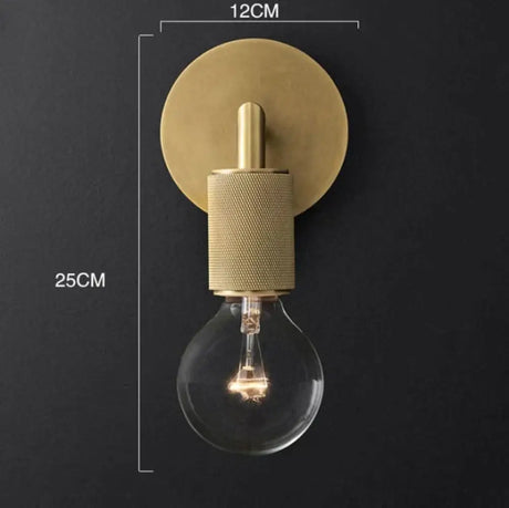 Darlene | Gold Wall Sconce A / 110V Wall Lamp