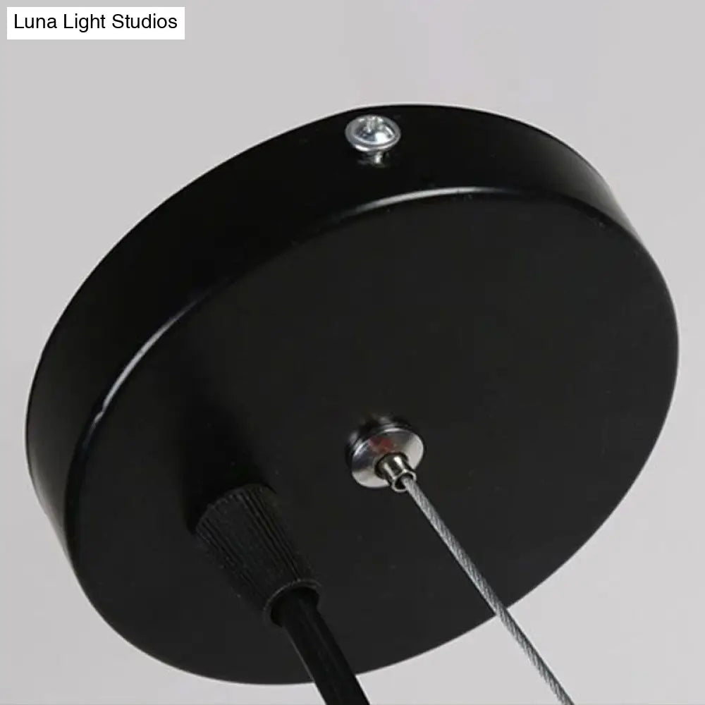 Diamond Frame Hanging Light - Simplicity Design Iron Pendant Fixture For Restaurants
