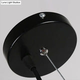 Diamond Frame Hanging Light - Simplicity Design Iron Pendant Fixture For Restaurants