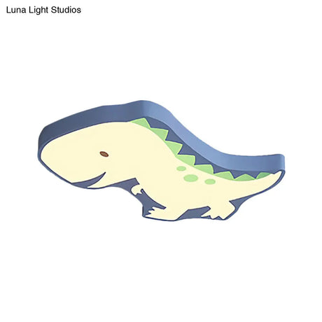 Dinosaur Led Ceiling Light For Kindergarten Nursery