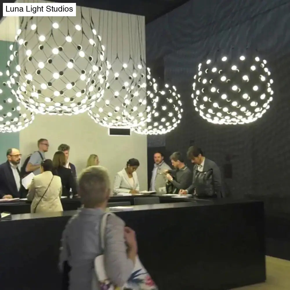 Ella - Postmodern Led Pendant Light For Villa Living Room Stairs Suspension