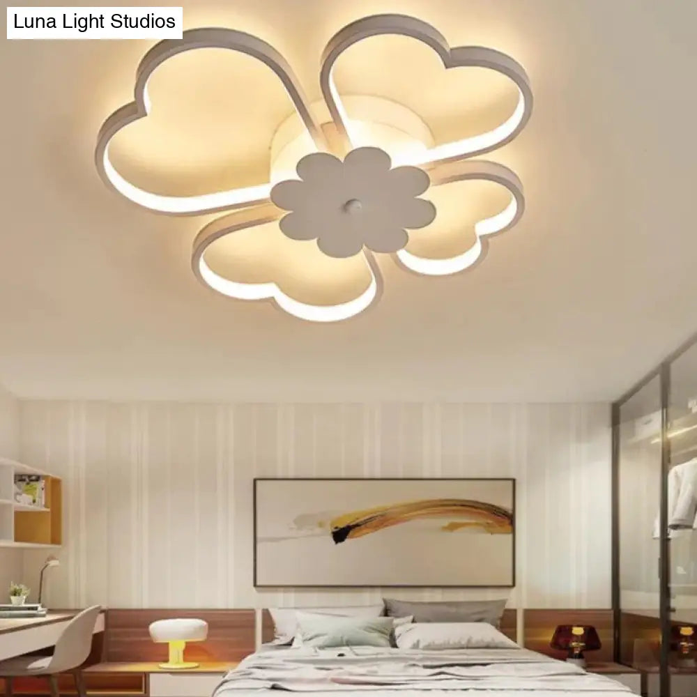 Flowers Lighting Fixtures For Kids Room 36W 54W