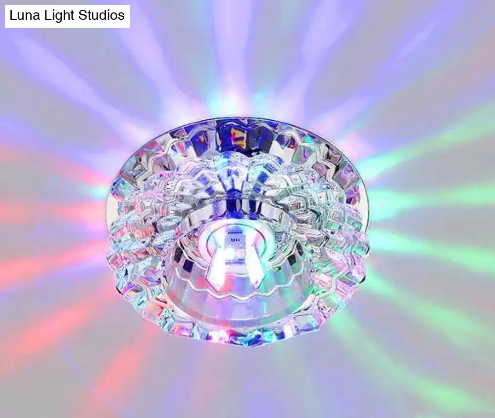 Flush Mount Small Led Ceiling Light For Art Gallery Decoration Front Balcony Lamp Porch Light