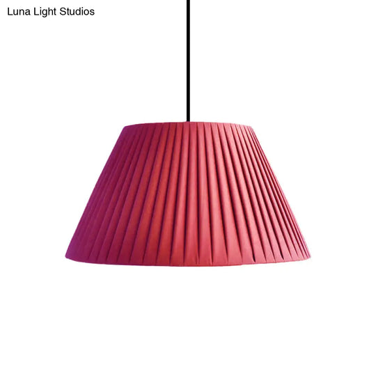 Foldable Fabric Hanging Pendant Lamp - Perfect For Girls Bedroom