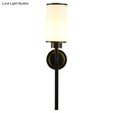 Full Copper Wall Lamp Simple Classic Bedroom LED Head TV Background Wall Stairwell Copper Wall Lamp Copper Wall Lamps