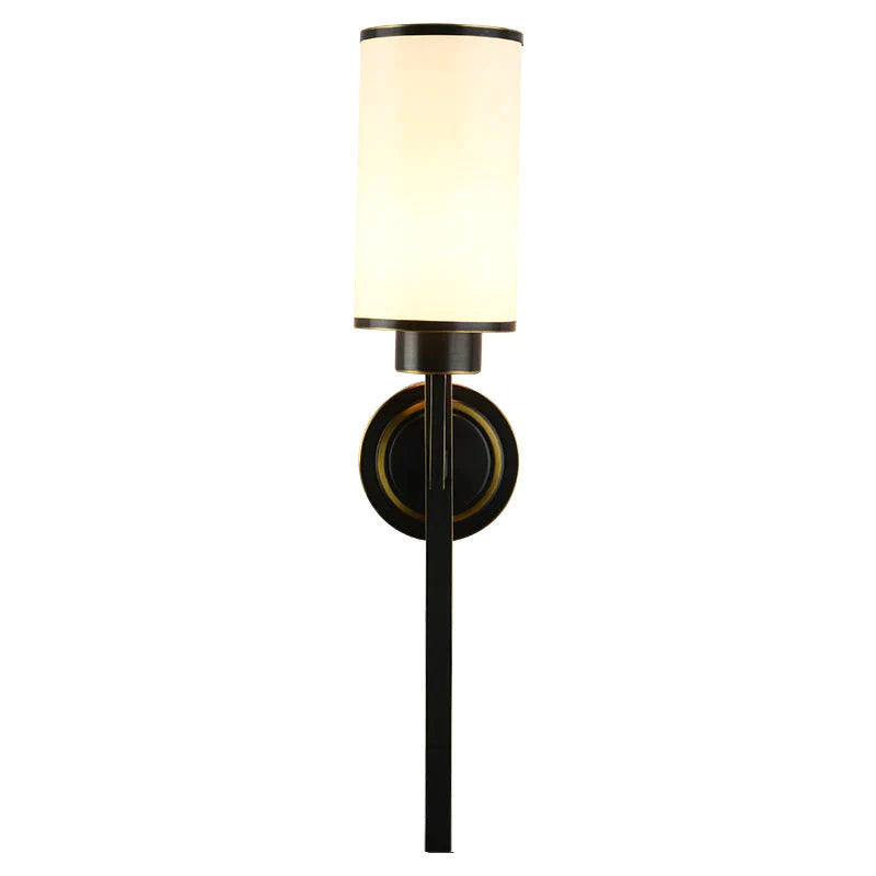 Applique murale en cuivre complet Simple classique chambre LED tête TV fond mur cage d'escalier applique murale en cuivre