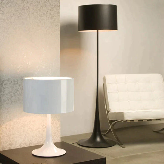 Gentleman Floor Lamp Creative Simple Living Room Hotel Bedside Post Modern Iron Night Lamps