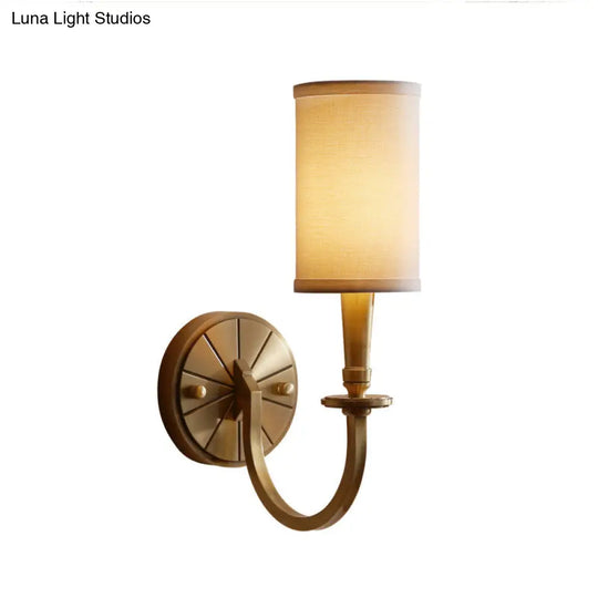 Gold Minimalist Candlestick Wall Sconce For Entryway