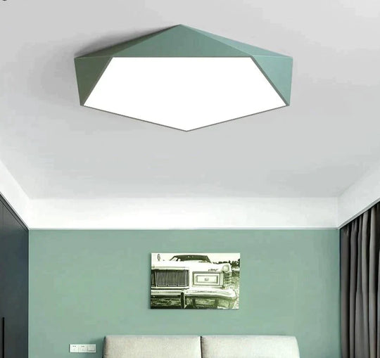Greta-Macarons Ceiling Lights Colorful Lampshade Lamp For Living Room Bedroom Kids Mount Indoor